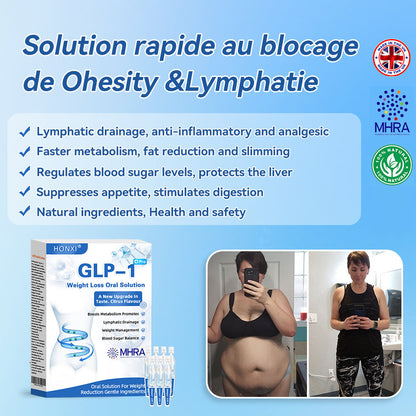 HONXI® GLP-1 Pro Weight Loss Oral Solution🥼King's College Hospital Doctor Recommend🧩ations👩‍⚕️Suitable for chronic diseases, obesity, diabetes, cardiovascular diseases