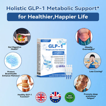 HONXI® GLP-1 Pro Weight Loss Oral Solution🥼King's College Hospital Doctor Recommend🧩ations👩‍⚕️Suitable for chronic diseases, obesity, diabetes, cardiovascular diseases
