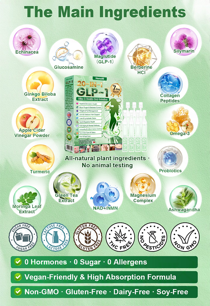 𝘽𝙤𝙤𝙩𝙨' 𝙨𝙤𝙡𝙚 𝙤𝙣𝙡𝙞𝙣𝙚 𝙨𝙩𝙤𝙧𝙚 | Honxi®👩‍⚕️𝗚𝗟𝗣-𝟭 𝟐𝟎-𝐢𝐧-𝟏 𝐒𝐥𝐢𝐦  𝐇𝐞𝐚𝐥𝐭𝐡 𝐎𝐫𝐚𝐥 𝐒𝐨𝐥𝐮𝐭𝐢𝐨𝐧  (𝐉𝐮𝐬𝐭 𝐨𝐧𝐜𝐞 𝐚 𝐝𝐚𝐲, 𝐯𝐢𝐬𝐢𝐛𝐥𝐞 𝐜𝐡𝐚𝐧𝐠𝐞𝐬 𝐢𝐧 𝟕 𝐝𝐚𝐲𝐬） ✅ 𝐅𝐨𝐫 𝐨𝐛𝐞𝐬𝐢𝐭𝐲, 𝐜𝐚𝐫𝐝𝐢𝐨𝐯𝐚𝐬𝐜𝐮𝐥𝐚𝐫 𝐡𝐞𝐚𝐥𝐭𝐡, 𝐝𝐢𝐚𝐛𝐞𝐭𝐞𝐬, 𝐬𝐥𝐞𝐞𝐩 𝐚𝐩𝐧𝐞𝐚, 𝐆𝐮𝐭 𝐇𝐞𝐚𝐥𝐭𝐡, 𝐣𝐨𝐢𝐧𝐭 𝐢𝐬𝐬𝐮𝐞𝐬, 𝐚𝐧𝐝 𝐦𝐨𝐫𝐞