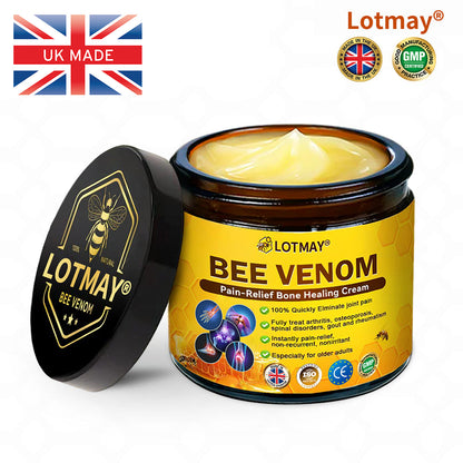 LOTMAY® Bee Venom Pain-Relief Bone Healing Cream 🐝🐝(Designed specifically for middle-aged and elderly people & NHS recommends)