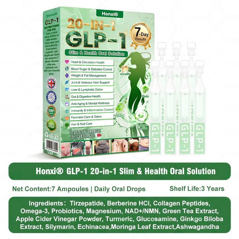 𝘽𝙤𝙤𝙩𝙨' 𝙨𝙤𝙡𝙚 𝙤𝙣𝙡𝙞𝙣𝙚 𝙨𝙩𝙤𝙧𝙚 | Honxi®👩‍⚕️𝗚𝗟𝗣-𝟭 𝟐𝟎-𝐢𝐧-𝟏 𝐒𝐥𝐢𝐦  𝐇𝐞𝐚𝐥𝐭𝐡 𝐎𝐫𝐚𝐥 𝐒𝐨𝐥𝐮𝐭𝐢𝐨𝐧  (𝐉𝐮𝐬𝐭 𝐨𝐧𝐜𝐞 𝐚 𝐝𝐚𝐲, 𝐯𝐢𝐬𝐢𝐛𝐥𝐞 𝐜𝐡𝐚𝐧𝐠𝐞𝐬 𝐢𝐧 𝟕 𝐝𝐚𝐲𝐬） ✅ 𝐅𝐨𝐫 𝐨𝐛𝐞𝐬𝐢𝐭𝐲, 𝐜𝐚𝐫𝐝𝐢𝐨𝐯𝐚𝐬𝐜𝐮𝐥𝐚𝐫 𝐡𝐞𝐚𝐥𝐭𝐡, 𝐝𝐢𝐚𝐛𝐞𝐭𝐞𝐬, 𝐬𝐥𝐞𝐞𝐩 𝐚𝐩𝐧𝐞𝐚, 𝐆𝐮𝐭 𝐇𝐞𝐚𝐥𝐭𝐡, 𝐣𝐨𝐢𝐧𝐭 𝐢𝐬𝐬𝐮𝐞𝐬, 𝐚𝐧𝐝 𝐦𝐨𝐫𝐞