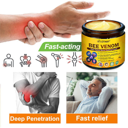 LOTMAY® Bee Venom Pain-Relief Bone Healing Cream 🐝🐝(Designed specifically for middle-aged and elderly people & NHS recommends)