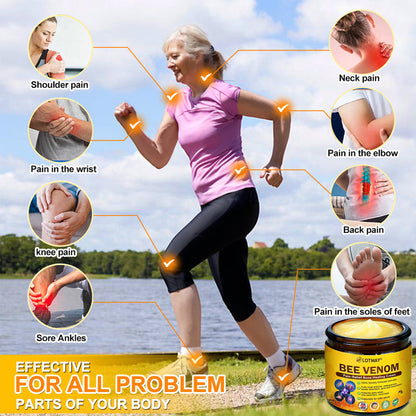 LOTMAY® Bee Venom Pain-Relief Bone Healing Cream 🐝🐝(Designed specifically for middle-aged and elderly people & NHS recommends)